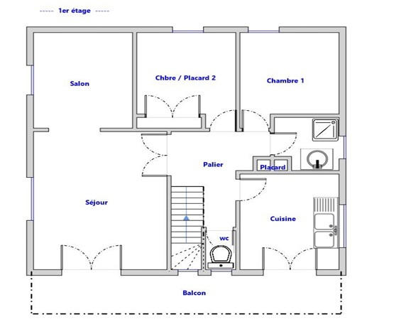 Maison - 106 m² - 4 pièces