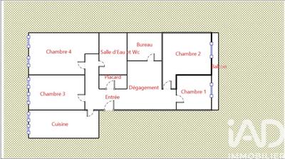 Appartement - 74 m² - 4 pièces