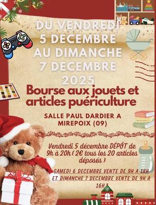 Bourse aux jouets - puériculture