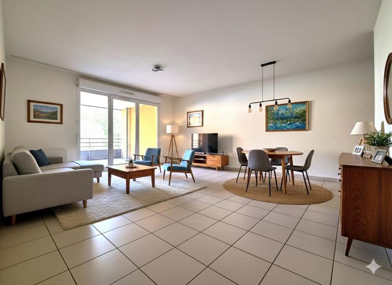 Appartement - 60 m² - 3 pièces