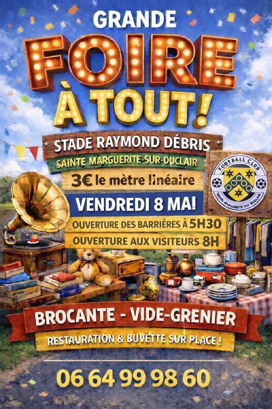 Vide grenier du football club