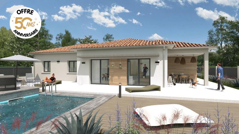 Maison - 110 m² - 4 pièces