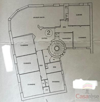 Appartement - 162 m² - 7 pièces