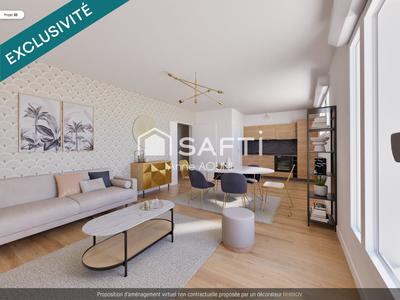 Appartement - 70 m² - 3 pièces