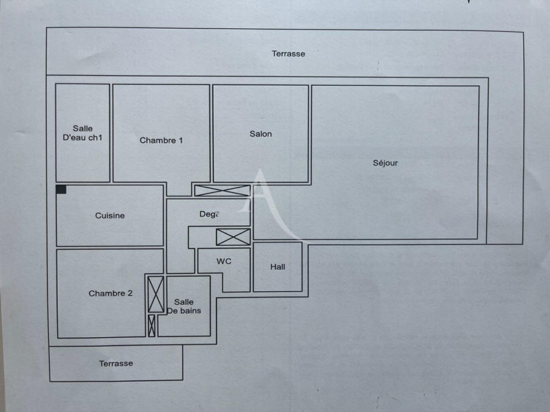 Appartement - 94 m² - 4 pièces