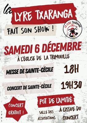 Messe et concert de Sainte Cécile