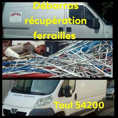Récupération ferraille . Toul 54200  ( gratuit )