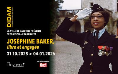 Exposition au Didam &quot;Joséphine Baker, libre et engagée&quot;