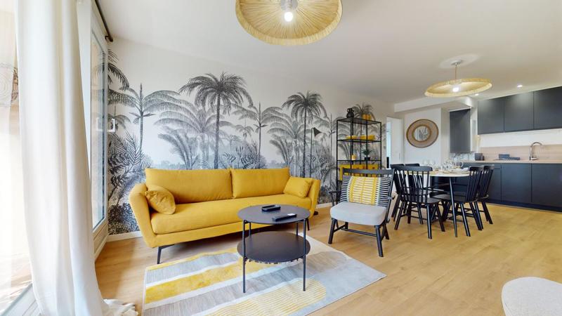 Appartement - 89 m² - 6 pièces