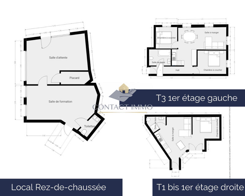 Immeuble - 164 m²