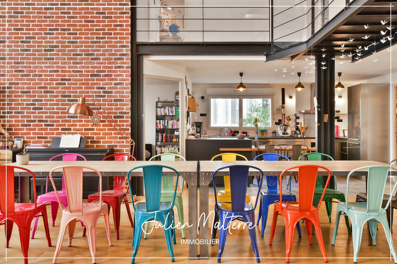 Loft - 165 m² - 7 pièces