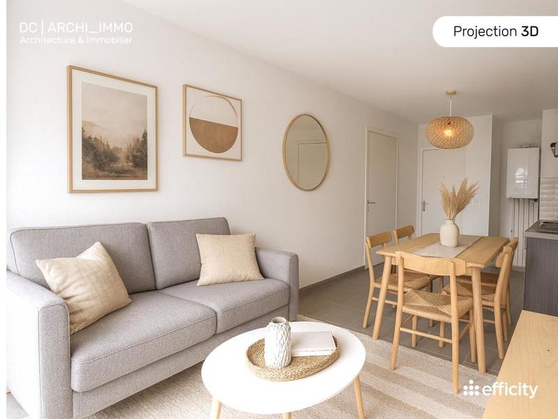 Appartement - 40 m² - 2 pièces