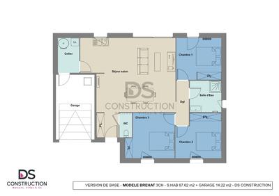 Maison - 87 m² - 5 pièces