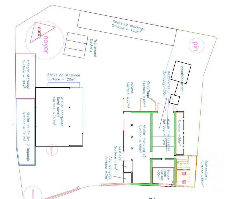 Entrepôt - 1 084 m²
