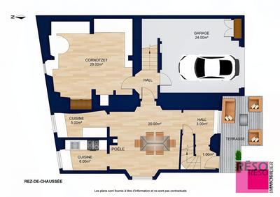 Maison - 157 m² - 6 pièces