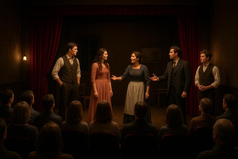 Résidence artistique théâtrale avec la Scène Déménage