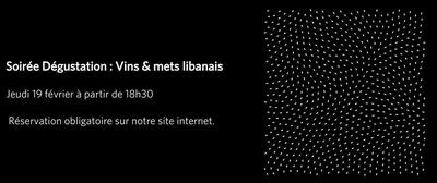 Dégustation : vins et mets libanais