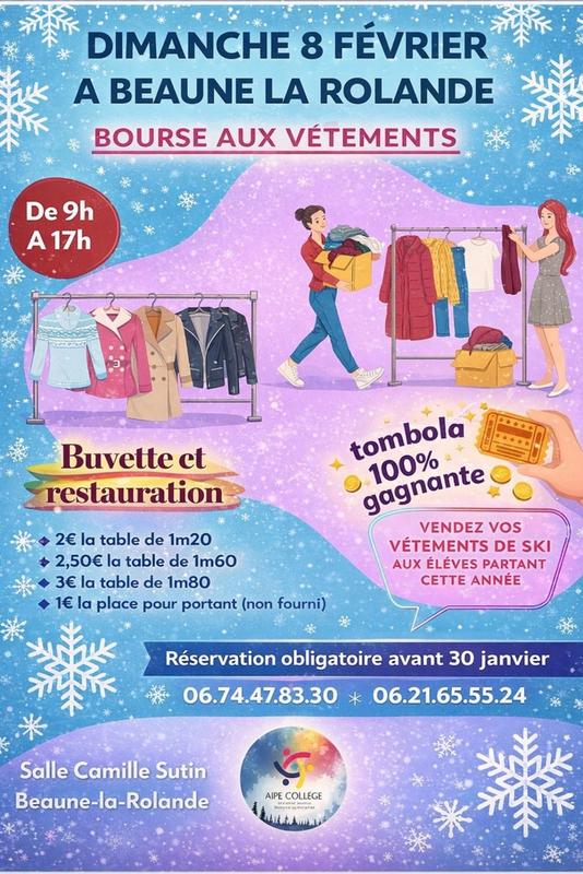 Vide-dressing et Bourse aux vêtements