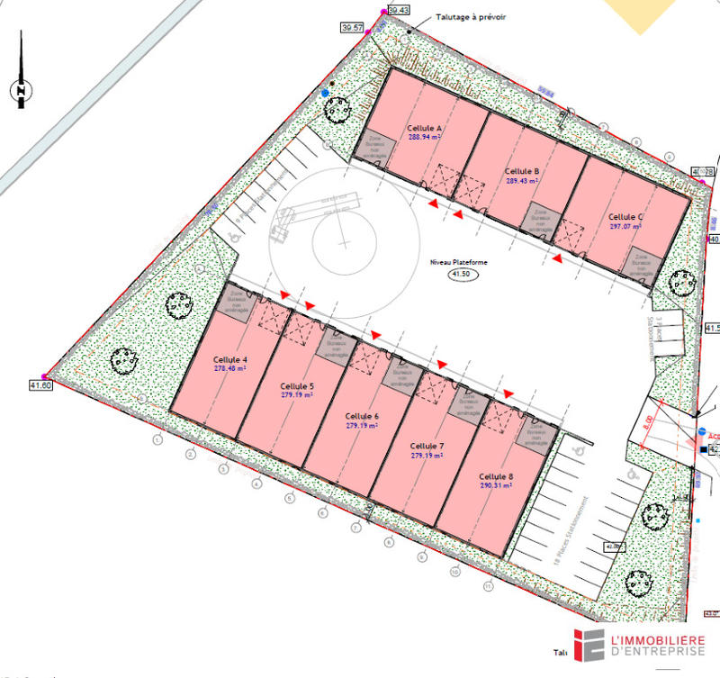 Local d'activité / Entrepôt - 300 m²
