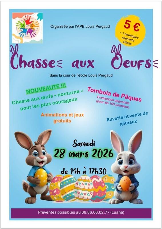 La chasse aux œufs de Raphèle