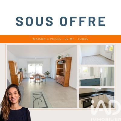 Maison - 92 m² - 4 pièces