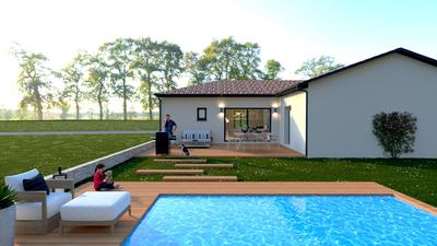 Maison - 104 m² - 5 pièces