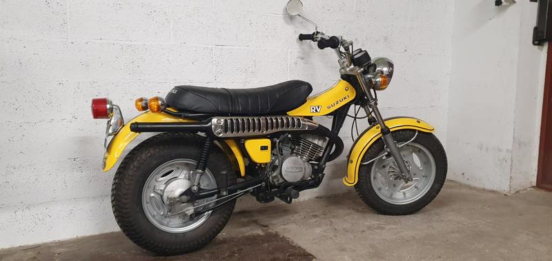 Suzuki Van van 125 rv suzuki jaune 0125 624