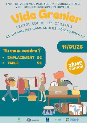 Vide grenier 2ème édition cs les caillols