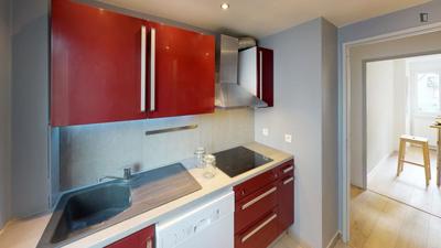 Chambre - 8 m² - 5 pièces