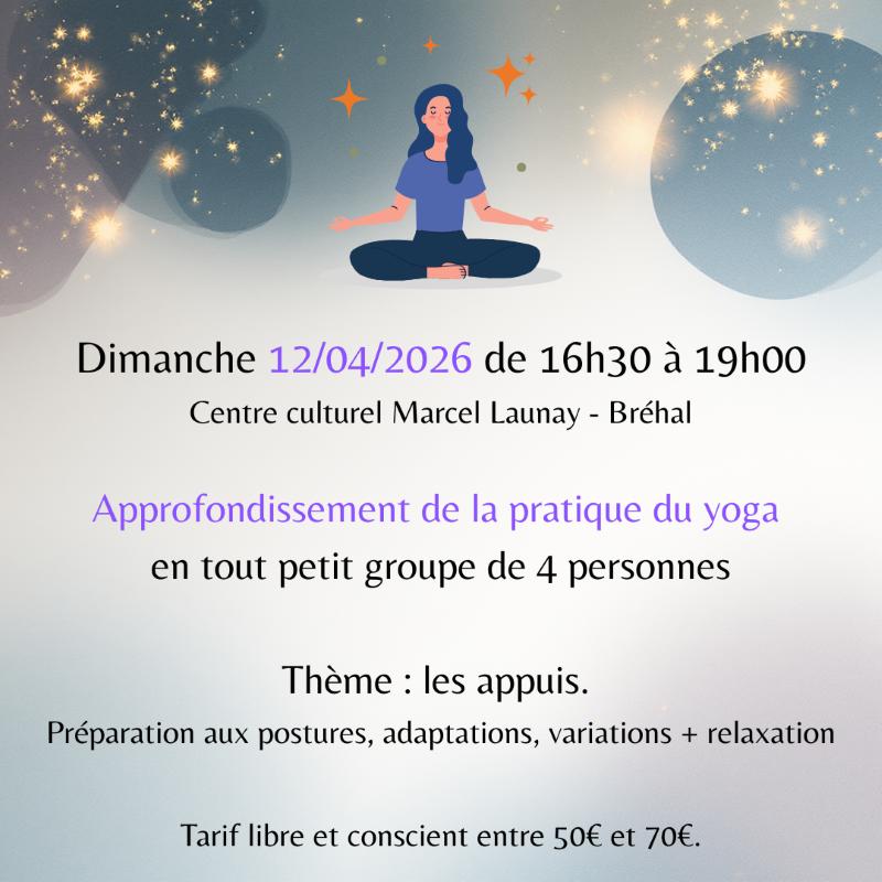 Stage d'approfondissement de yoga