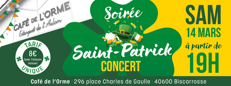 Soirée Saint-Patrick