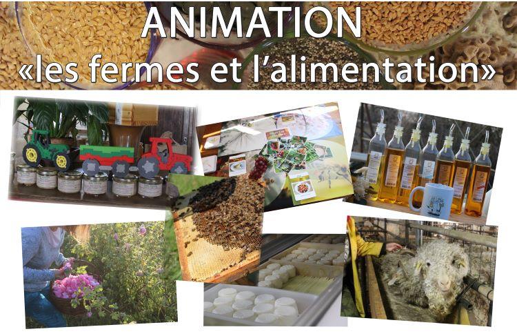 Animation de l'été "Productions locales, un lien avec le monde végétal"