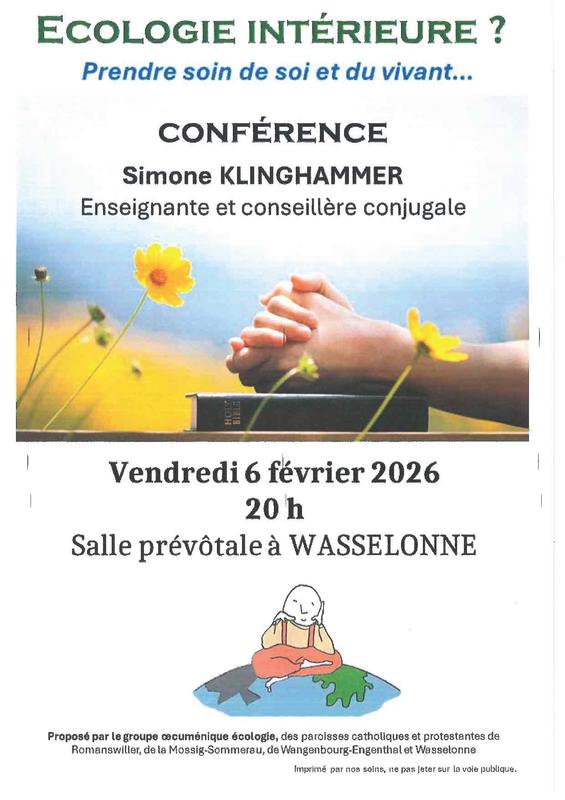 Conférence de Simone Klinghammer