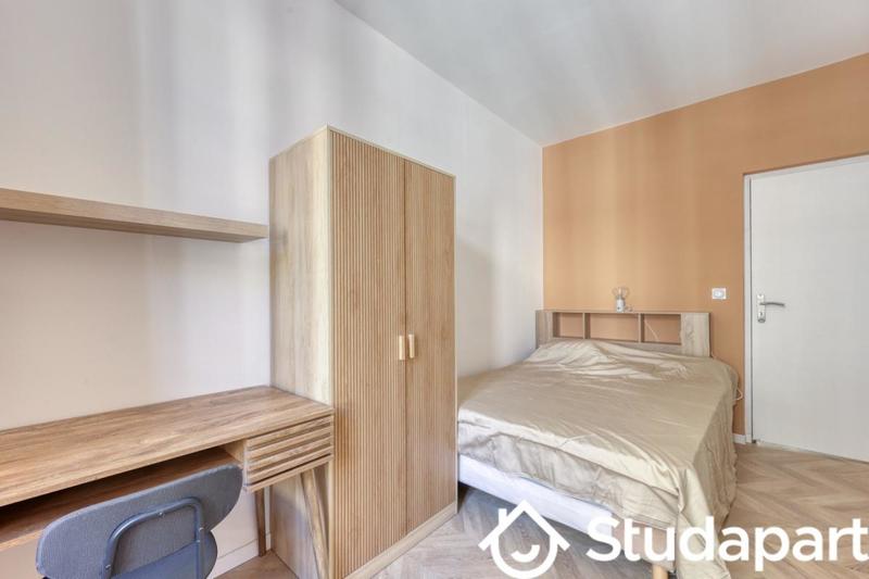 Chambre - 9 m² - 1 pièce