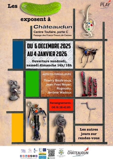 Exposition de sculpteurs sur métal