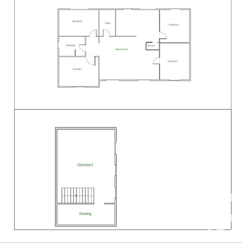 Maison - 129 m² - 6 pièces