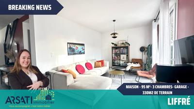 Maison - 94 m² - 4 pièces