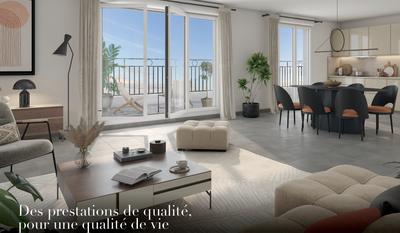 Appartement - 88 m² - 4 pièces