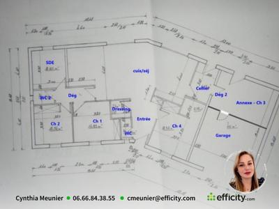 Pavillon - 130 m² - 6 pièces