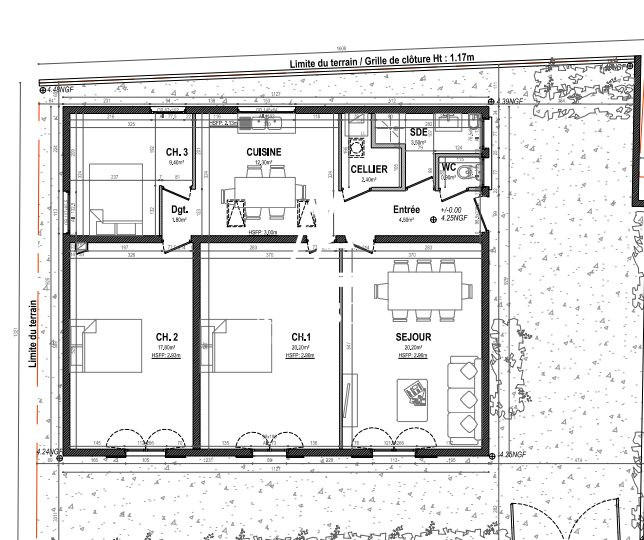 Maison ancienne - 92 m² - 4 pièces