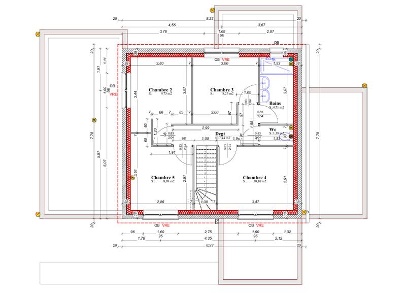 Maison - 120 m² - 1 pièce