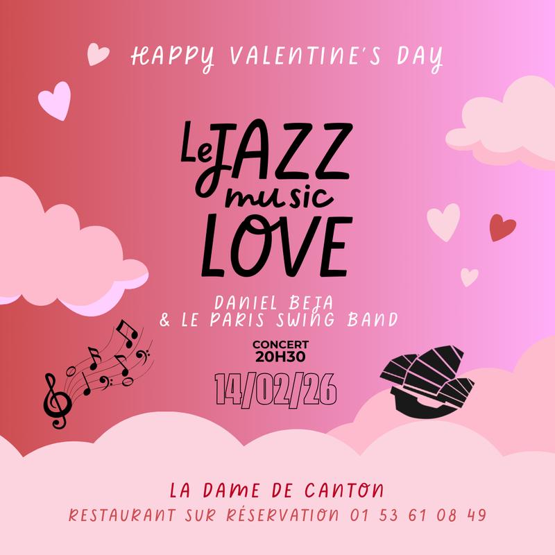 Le Jazz Music Love avec Daniel Beja &amp; le Paris Swing Band