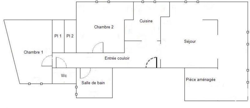 Appartement - 80 m² - 4 pièces