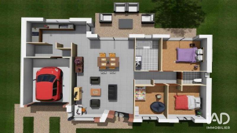 Maison - 105 m² - 5 pièces