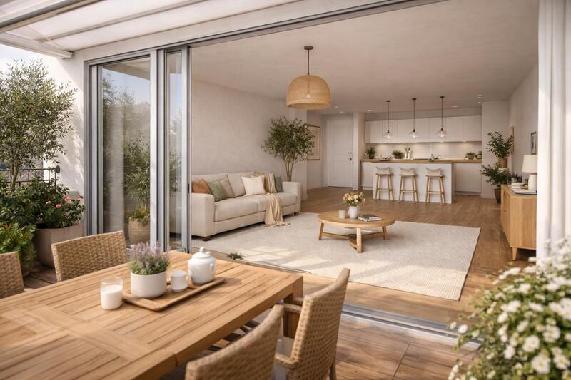 Appartement - 90 m² - 4 pièces