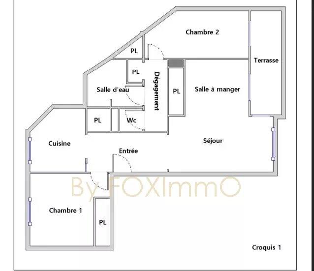 Appartement - 77 m² - 4 pièces