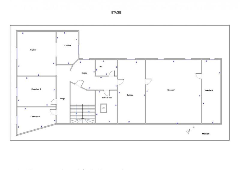 Immeuble - 200 m² - 1 pièce