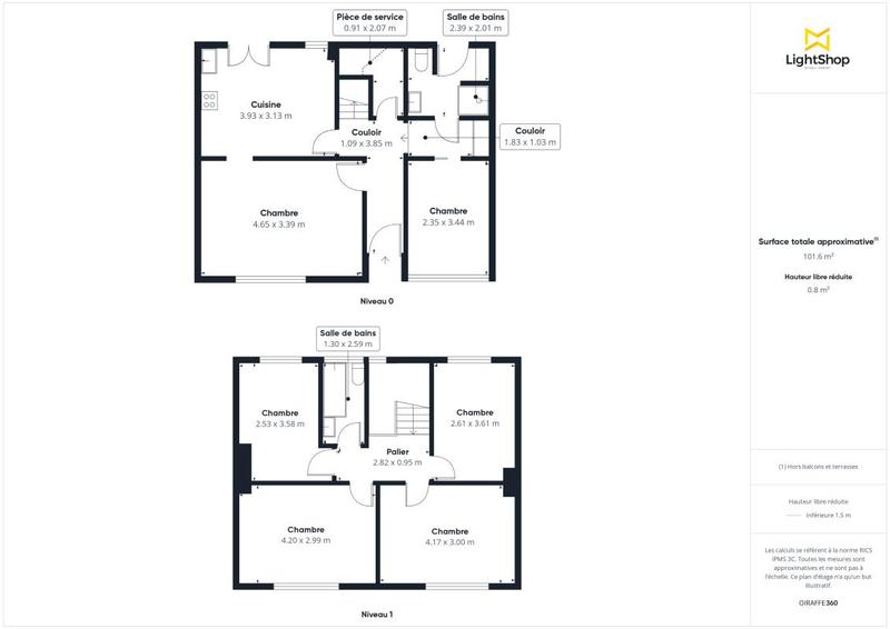 Maison - 100 m² - 5 pièces