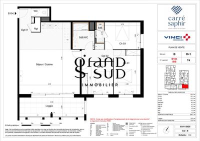Appartement - 97 m² - 4 pièces