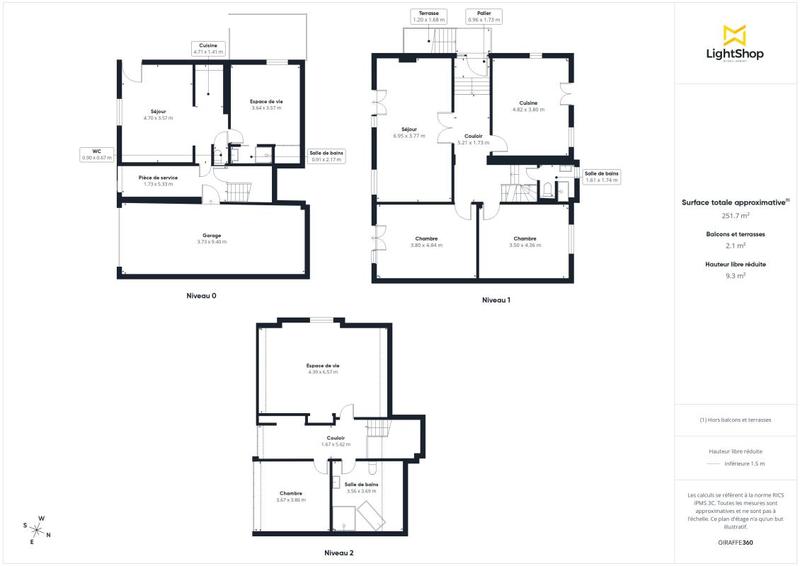 Maison - 225 m² - 7 pièces